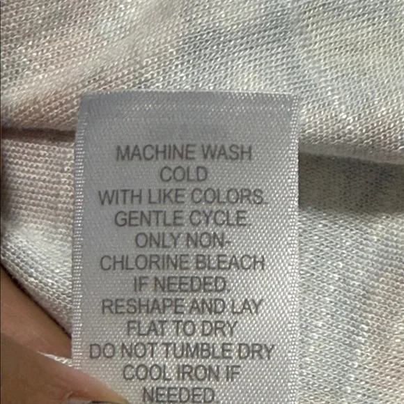 J Jill women’s size XL Blue Floral Jersey Short Sleeve Layered Dress pockets - Picture 7 of 11